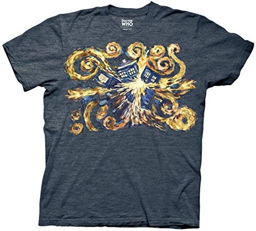 Doctor Who Van Gogh The Pandoric Opens Mens T-shirt