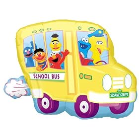 Sesame Street Bus Super Shape