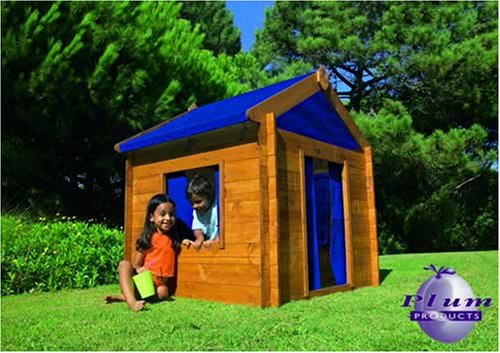 Childrens Toyshop  Toys : Plum Products Kids Indoor / Outdoor Wooden Kids Toy playhouse