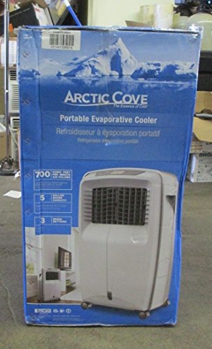 Arctic Cove 700 Cfm 3 Speed Portable Evaporative Cooler For 500 Sq Ft Bedrooms And Beyond