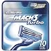 Gillette Mach3 Turbo Cartridges, 10-Count