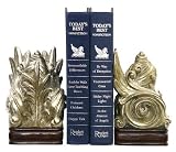 SI 93-4307 Pair Scroll Base Bookends