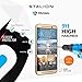 Stalion HTC One M9 Screen Protector Shield Tempered Liquid Glass Armor Guard Shatterproof 9H Ballistic Gorilla Glass [Retail Packaging](1-Pack)