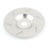 uxcell 丸ノコ用ダイヤモンドソー　チップソー　切削ディスク タイル 研削工具 ホイール カッター 100mm x 16mm