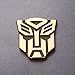 Transforming Auto Robot Auto Emblem - [Chrome Finish][2 1/2'' Tall]