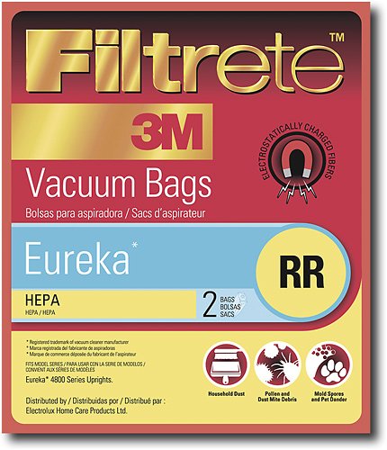 Filtrete Eureka RR HEPA Bags , 2 Bags Per Pack
