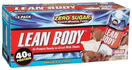 Labrada Nutrition - Lean Body Rtd Vanilla, 12 drinks