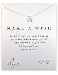 Dogeared Make a Wish Wishbone Necklace, Sterling Silver