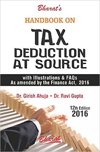 Handbook on Tax Deduction at Source