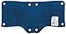 6PCK-Snap-On Hard Hat Sweatband - BEST SELLER - Beat the Heat - BLUE