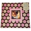 Polka Dots Photo Album - Brown