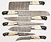DAMASCUS BLADE HAND MADE KITCHEN/CHEF KNIFE 07 PC