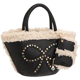 [カシュカシュ] cachecache リボンスタッズムートンバッグ