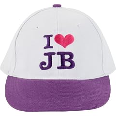 United Labels 0808261 - Baseballcap Justin Bieber, wei�