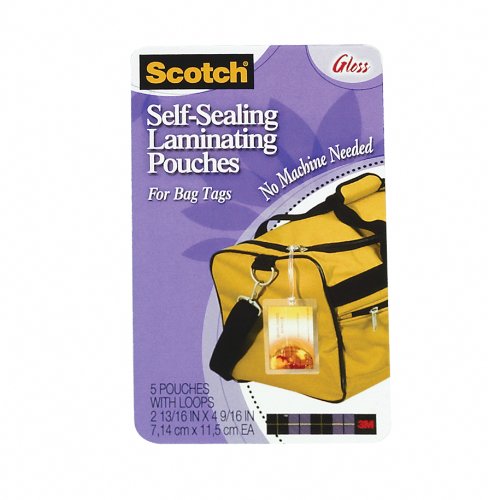 Scotch Laminating Sheets, Gloss Finish (LS854-5G)