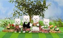 Sylvanian Families West Highland Terrier Family