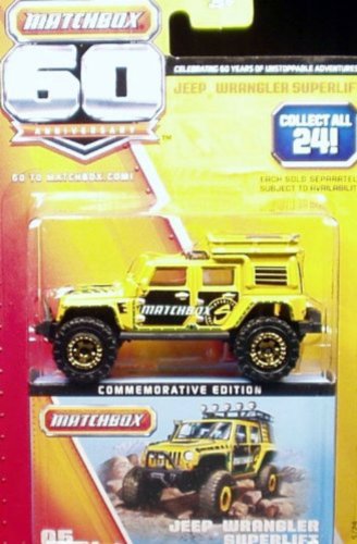 Matchbox 60th Anniversary Jeep Wrangler Superlift
