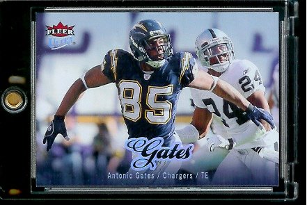2007 Fleer Ultra #164 Antonio Gates Chargers Football Card