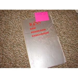 1988 Dodge 150 250 350 Ram Charger Owners Manual