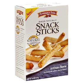 Pepperidge Farm Baked Naturals Snack Sticks, Artisan Cheese Reviews