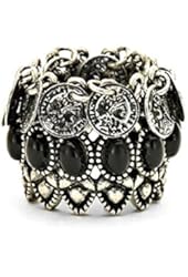 Metal Disc Cluster Ring / AZRIFR174-ASB