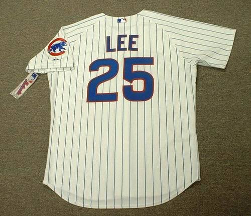 DERRICK LEE Chicago Cubs AUTHENTIC Majestic Home Baseball Jersey, 44/LARGE
