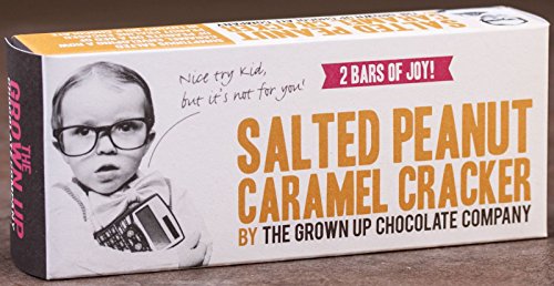 Salziger Karamell und Erdnuss Schokoriegel