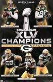 Buy : Green Bay Packers Super Bowl XLV Champions Sports Poster Print - 22x34 Poster Print, 22x34