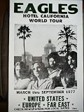 The Eagles Hotel California World Tour Poster