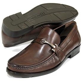 Mezlan 'Londra' Vamp Bit Loafers Mens - Brown by Mezlan