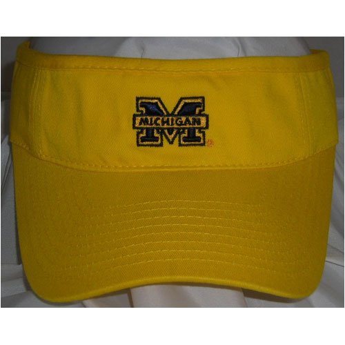 Michigan Wolverines Mascot NCAA Adjustable Visor (Team Color)