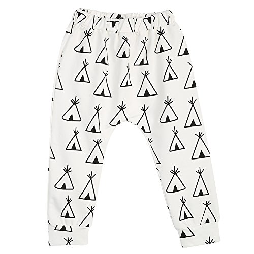 Baby Boys Girls Cartoon Print PP Pants Long Legging Pants