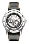 Harley-Davidson Bulova Men's Automatic Watch. Silver dial, luminous hands. WR50m/165ft. 76A128