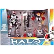 Halo 2009 McFarlane Toys Deluxe Action Figure Boxed Set Rogue Armor Pack WHITE Spartan Soldier Rogue, CQB, Scout & Hayabusa