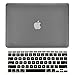 TOP CASE - 2 in 1 Bundle Deal Air 11-Inch Rubberized Hard Case Cover and Matching Color Keyboard Cover for Macbook Air 11