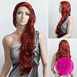 Wigiss Stunning Beautiful Long Curly Wave Wig Lace Front Wigs for