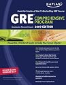 Kaplan GRE Exam 2009 Comprehensive Program
