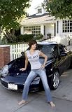Catherine Bell Mini Poster #01 Porsche 11x17in master print