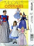 McCall's Costumes Kids Dorothy of Oz, Witch, Fairy Princess, Sewing Pattern MP 226