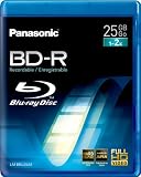 Produkt-Bild: Panasonic 12cm Blu-ray Discs f&uuml;r 2fache Brenngeschwindigkeit, 2x, wieder beschreibbar / 25GB in Videobox Amaray Case