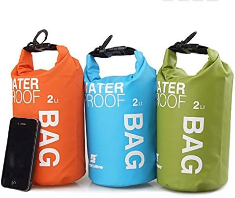 lockstone 2L Sports Waterproof Dry Bag Backpack Floating Boating Kayaking Camping (Color Random)