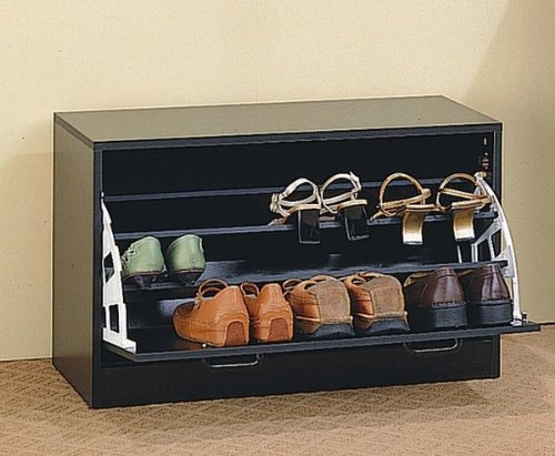Small Shoe Rack in Cappuccino Finish by Coaster Furniture Small Shoe Rack in Cappuccino Finish by Coaster Furniture