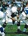 Jim Otto Autographed/Hand Signed Oakland Raiders 8x10 Photo Inscribed 'HOF 1980'