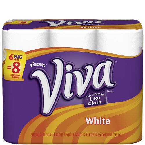 Viva Big Roll (1.25X Ply White-6pk