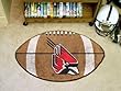 Ball State Cardinals 22"x35" Football Floor Mat (Rug)