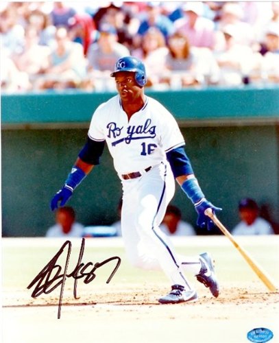 Bo Jackson Autographed/Hand Signed 8x10 Photo (Kansas City Royals)