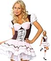#67 * fesches Dirndl Gr&ouml;&szlig;e 32-34 aufwendig verarbeitet und mit zahlreichen Details versehen Karneval Fasching Fastnacht Oktoberfest