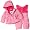 Pink taffy bugaboo print