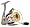 Pflueger Supreme Spinning Reel, 200-Yards/8-Pound