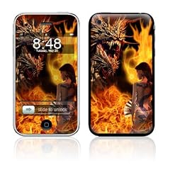 Apple iPhone 3G Gehäuse Skin Design Schutzfolie + Wallpaper - Dragon Breath